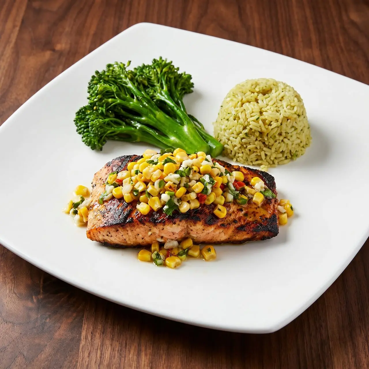 Hickory-Grilled Salmon